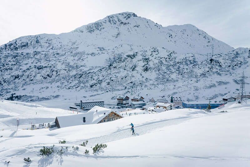 Cross-country skiing in St. Anton am Arlberg
