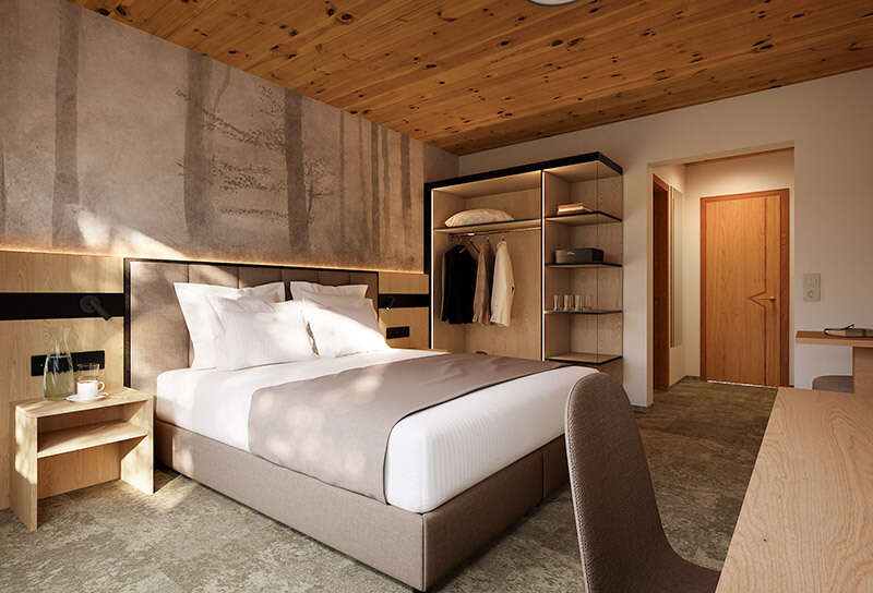 Double room Sattelkopf with balcony